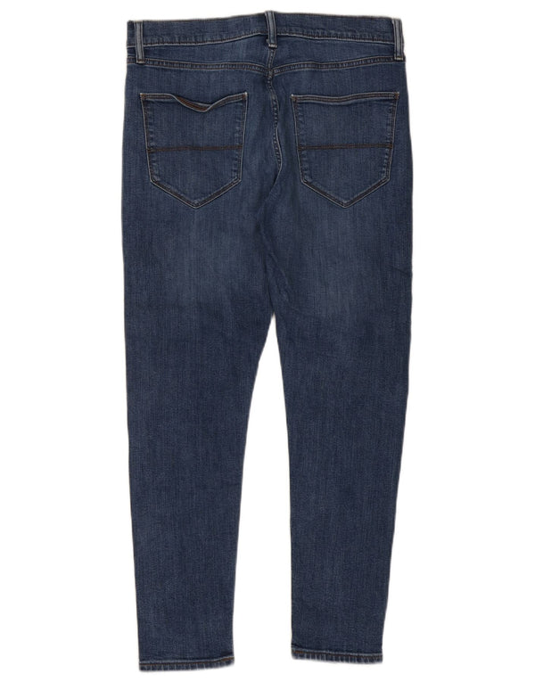 Jeans skinny da uomo Marks & Spencer W32 L29 cotone blu