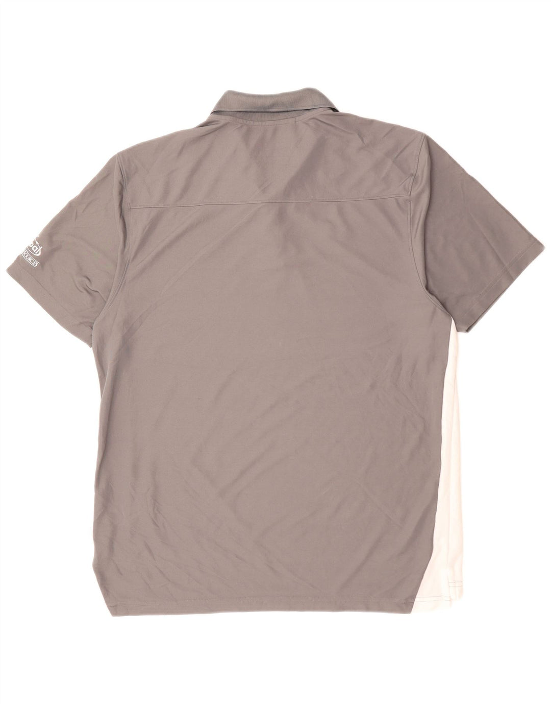 Polo da uomo UNDER ARMOUR Heat Gear XL in poliestere color block grigio
