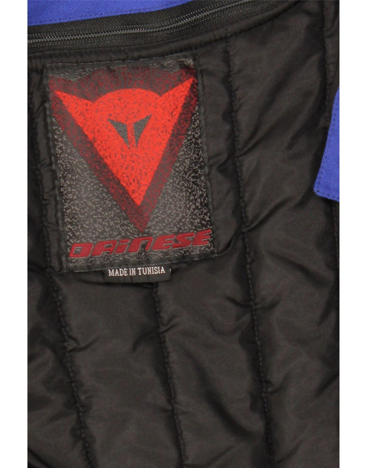 Giacca da corsa da uomo Dainese taglia 54 grande in nylon color block blu