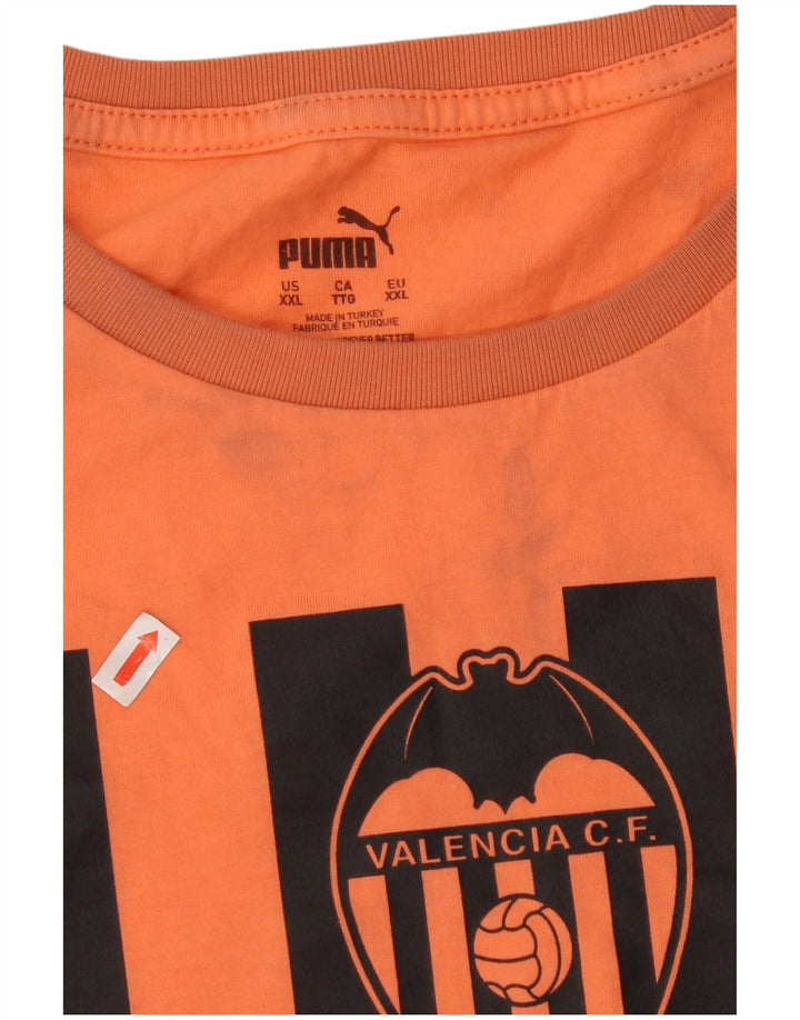 Maglietta grafica Puma da uomo Valencia 2XL arancione
