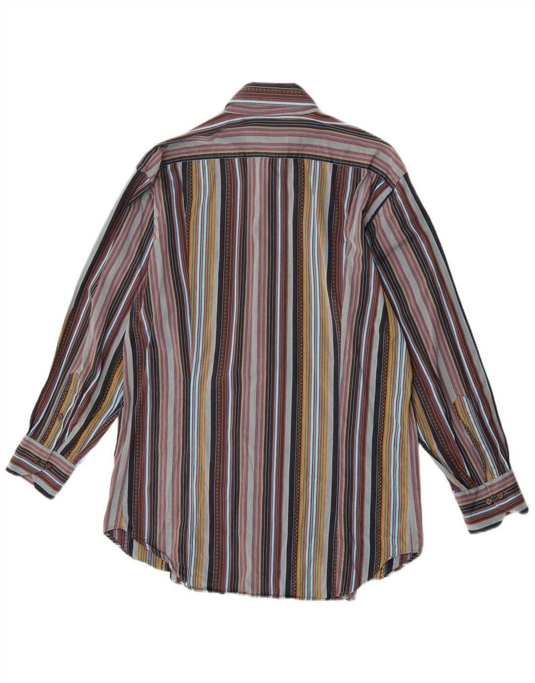 Camicia da uomo Etro taglia 43 a righe grandi multicolori