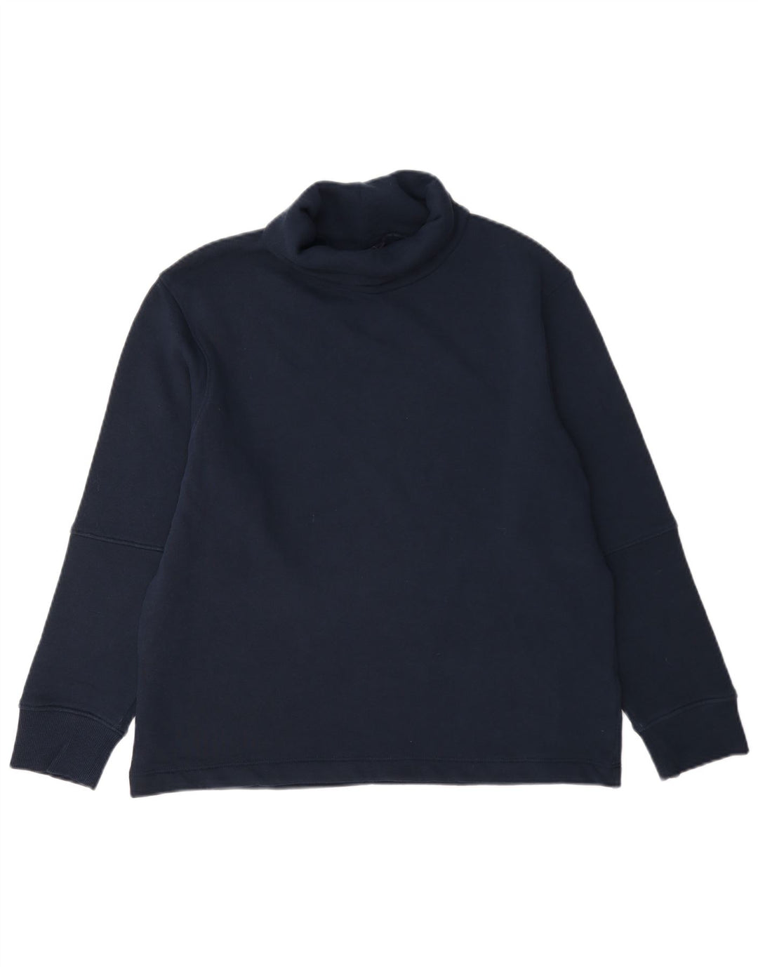 Felpa da donna Marks & Spencer con collo alto, maglione, UK 12, medio, blu navy