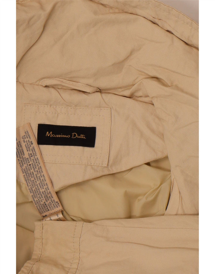 Giacca Parka con cappuccio da donna Massimo Dutti UK 10 Small Beige
