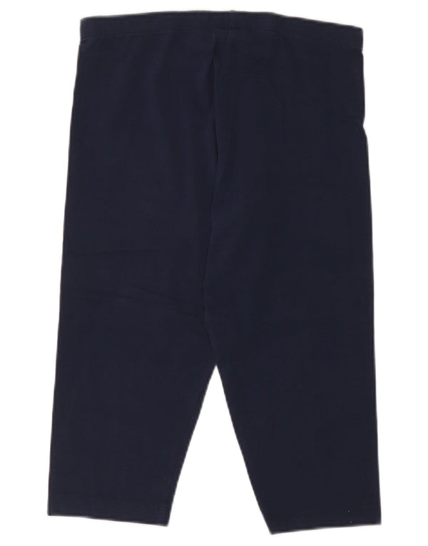 Leggings Capri da donna Champion UK 18 XL cotone blu navy