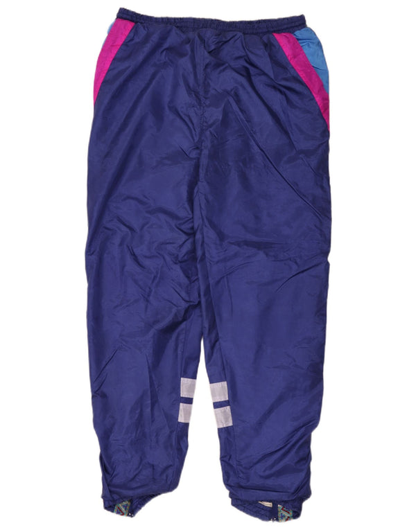 Pantaloni da tuta da uomo Vince Joggers Small Blu Colourblock in poliammide