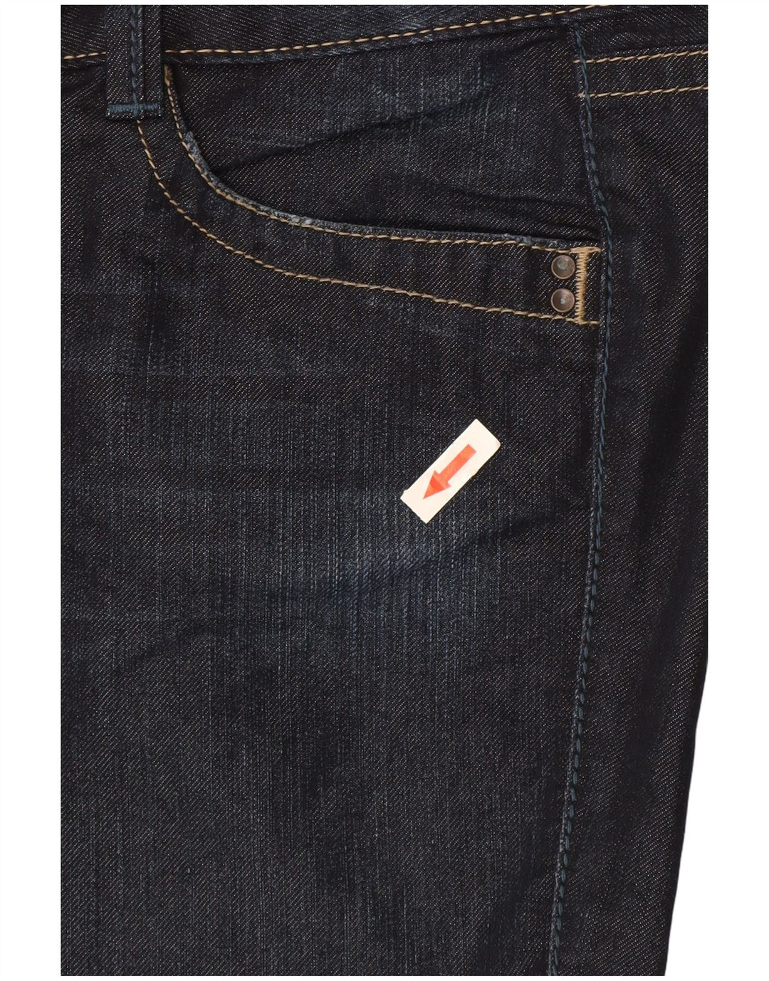 Jeans dritti da donna Gas W34 L35 cotone blu navy