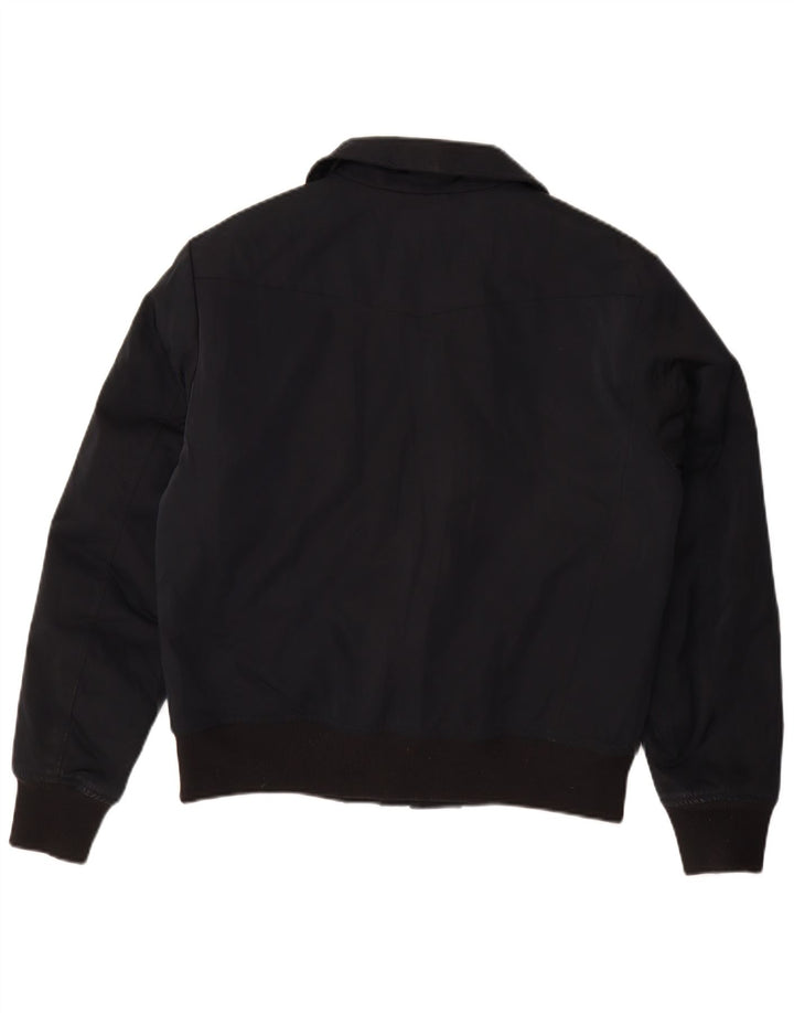 Giubbotto bomber da uomo Calvin Klein Jeans UK 36 piccolo poliestere nero