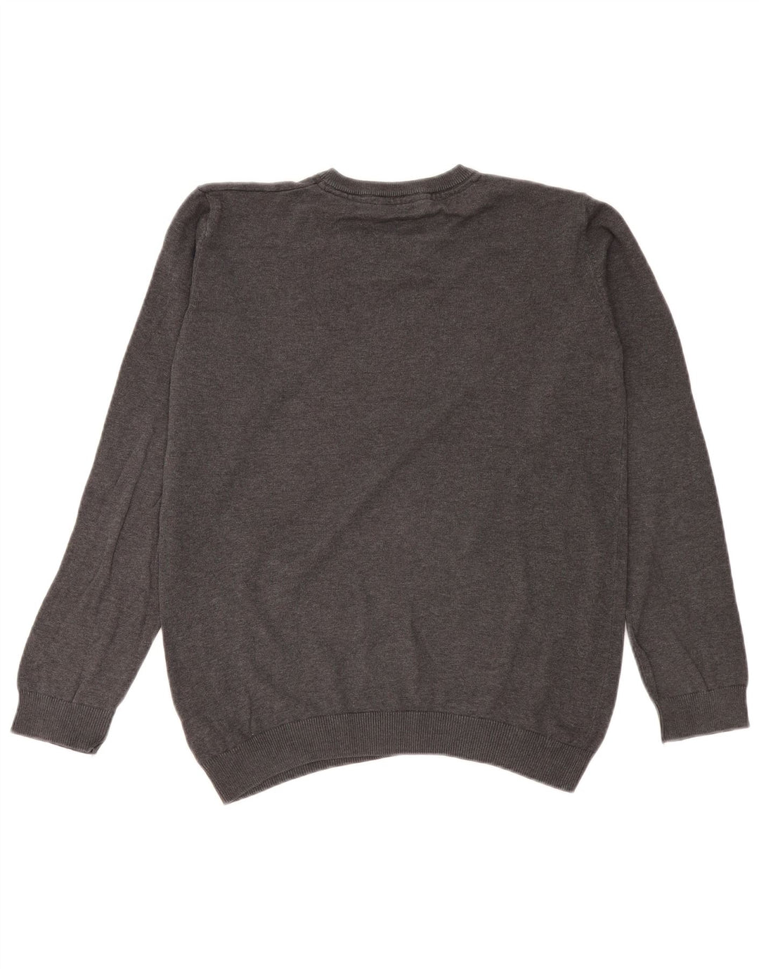 Maglione Marks & Spencer da ragazzo con scollo a V 15-16 anni in cotone grigio