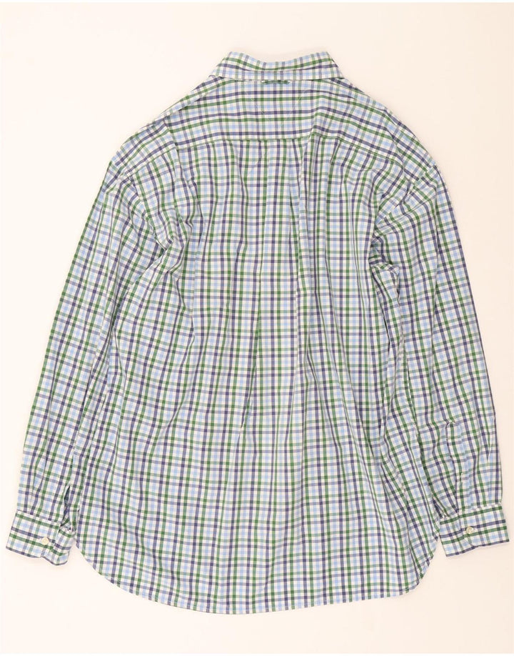 TOMMY HILFIGER Mens Shirt XL Multicoloured Check Cotton Vintage Tommy Hilfiger and Second-Hand Tommy Hilfiger from Messina Hembry 
