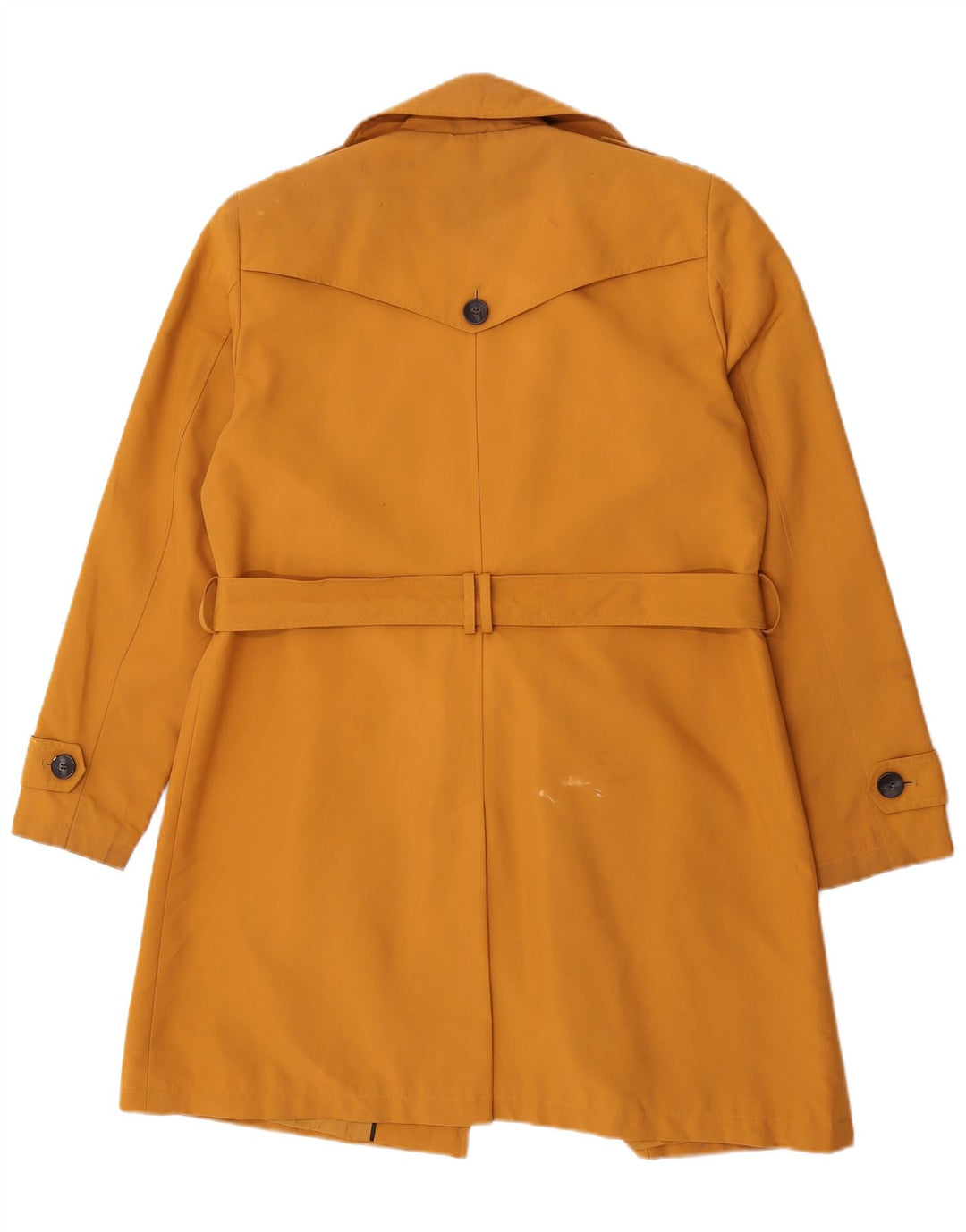 Trench da uomo Marks & Spencer UK 16 Large Arancione Poliestere