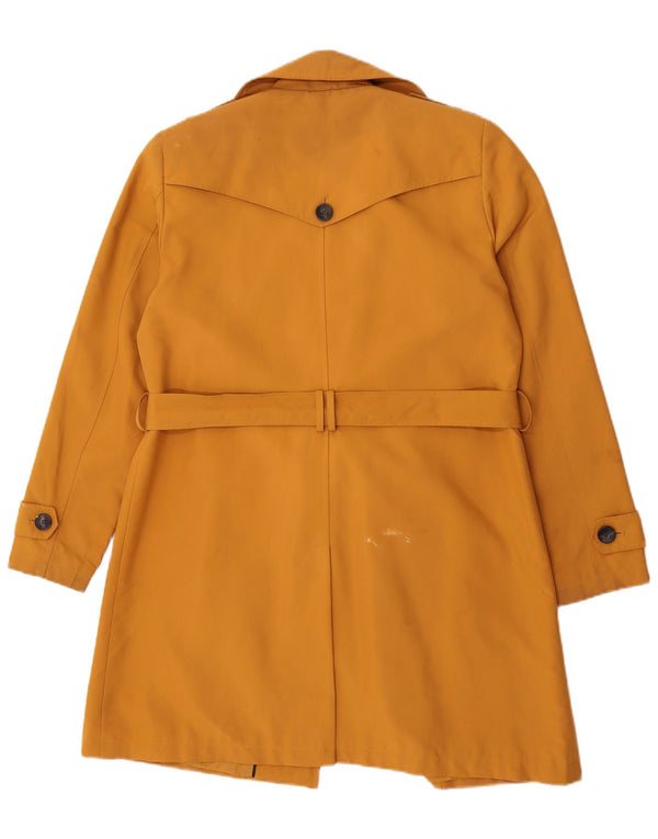 Trench da uomo Marks & Spencer UK 16 Large Arancione Poliestere