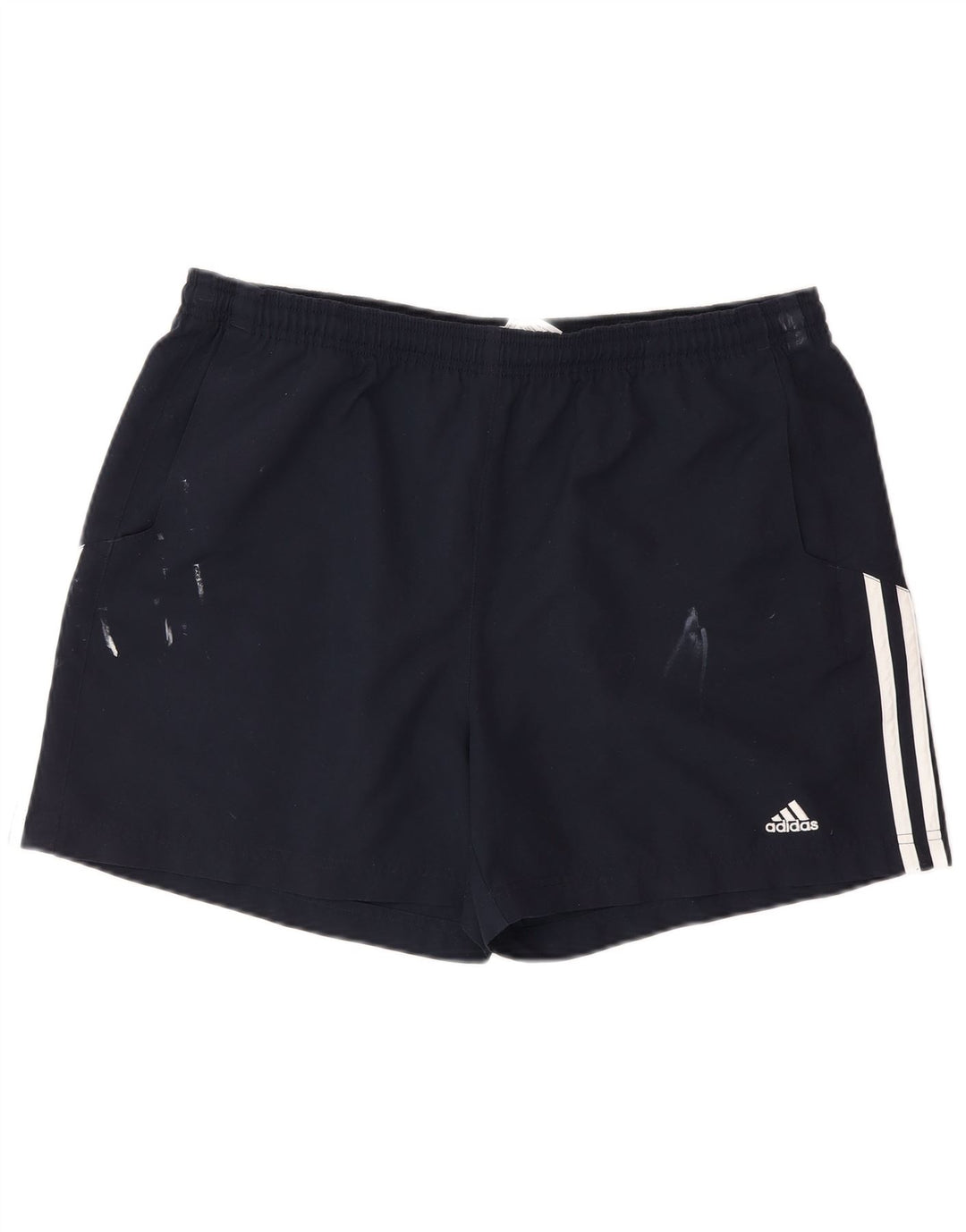 Pantaloncini sportivi Adidas da donna UK 18 XL blu navy poliestere