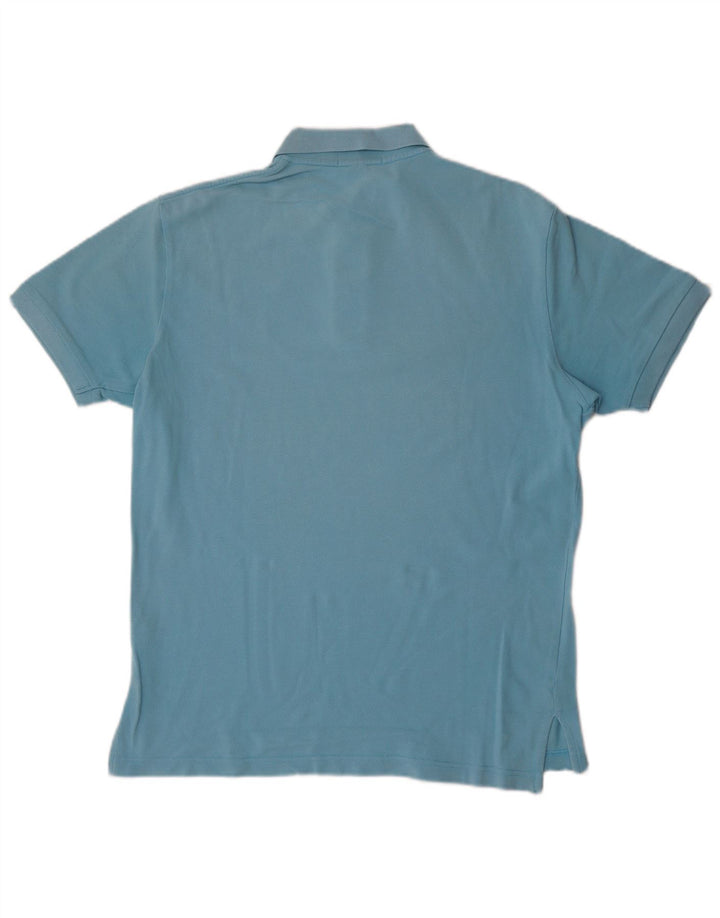 Polo Ralph Lauren Camicia da uomo in cotone blu medio