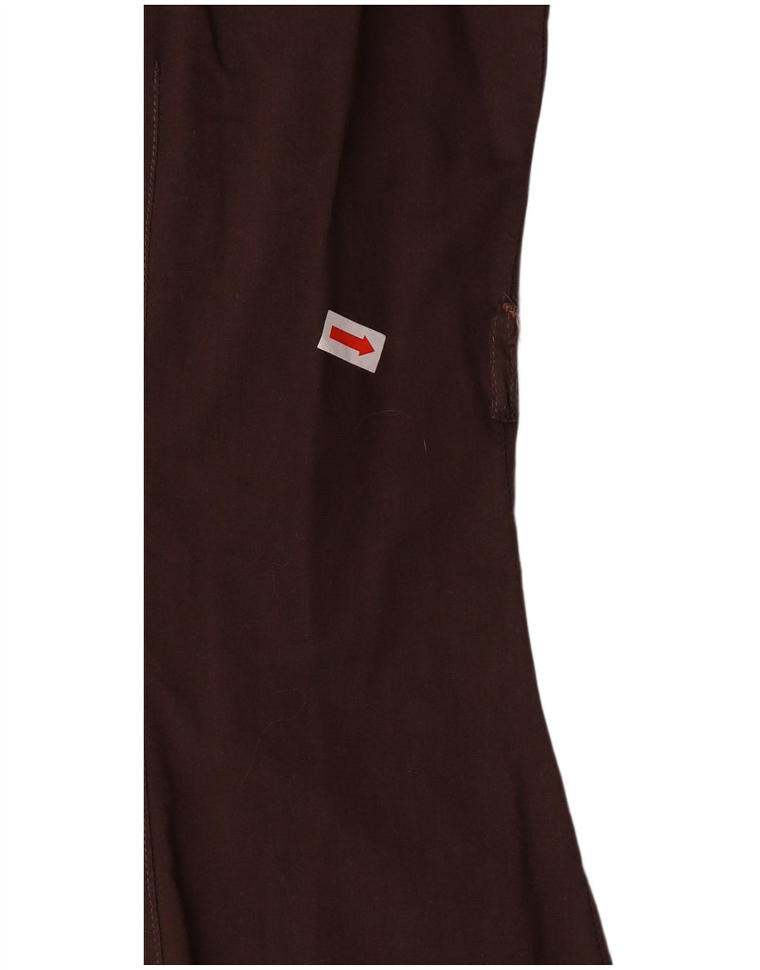 Abito camicia a maniche corte da donna BENETTON UK 12 Marrone medio