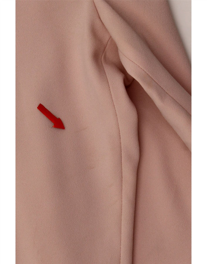 Pantaloni chino slim da donna Zara piccoli W27 L26 poliestere rosa