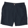 Pantaloncini cargo da donna THINK PINK W30 medio blu navy
