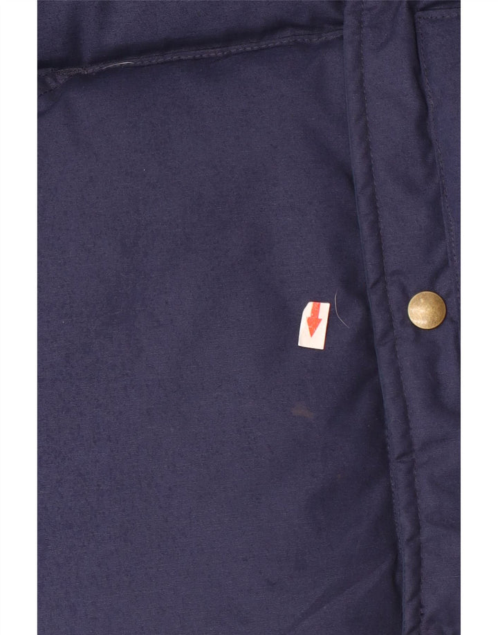 Gilet imbottito da uomo Tempco UK 42 XL poliestere blu navy