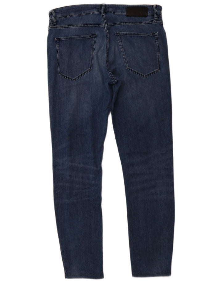 Jeans slim da donna HUGO BOSS W32 L29 cotone blu