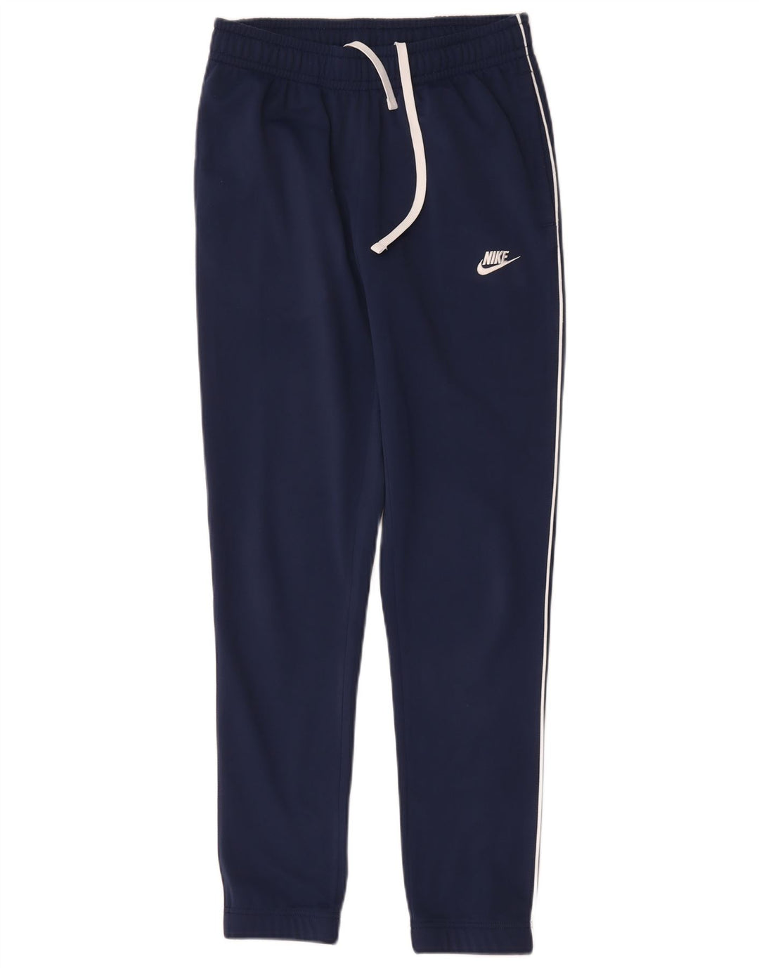 Pantaloni della tuta da donna Nike UK 10 Small Blu Navy Poliestere