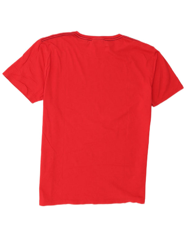Gant T-shirt grafica da uomo Top XL in cotone rosso