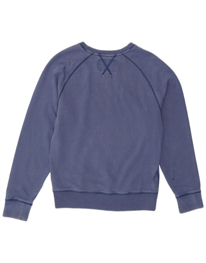 Felpa da uomo Fat Face Maglione XS Blu Cotone