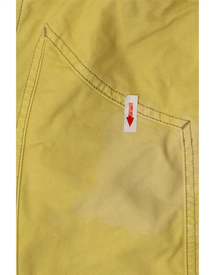Bermuda da uomo Jeckerson W34 grande cotone giallo