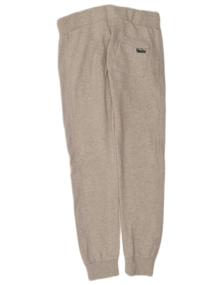 Pantaloni da tuta da uomo con grafica Superdry Joggers Small in cotone grigio