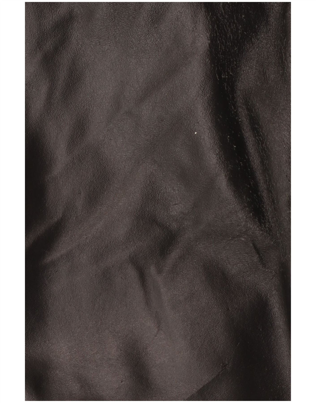 Giacca bomber in pelle da uomo vintage UK 42 2XL Pelle nera