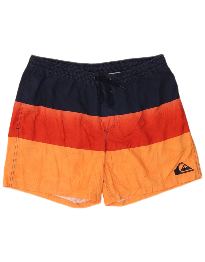 Pantaloncini da bagno da uomo Quiksilver 2XL Poliestere color block multicolore