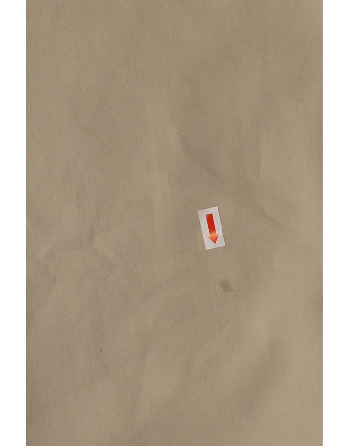 Pantaloni da abito affusolati da donna Zara grandi W30 L26 poliestere beige