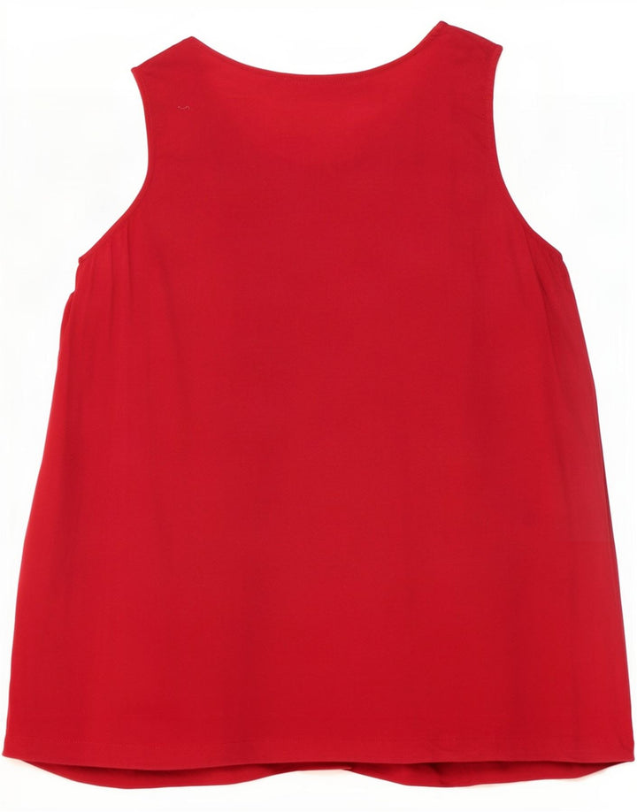 Camicetta senza maniche da donna Massimo Dutti UK 10 Small Rosso