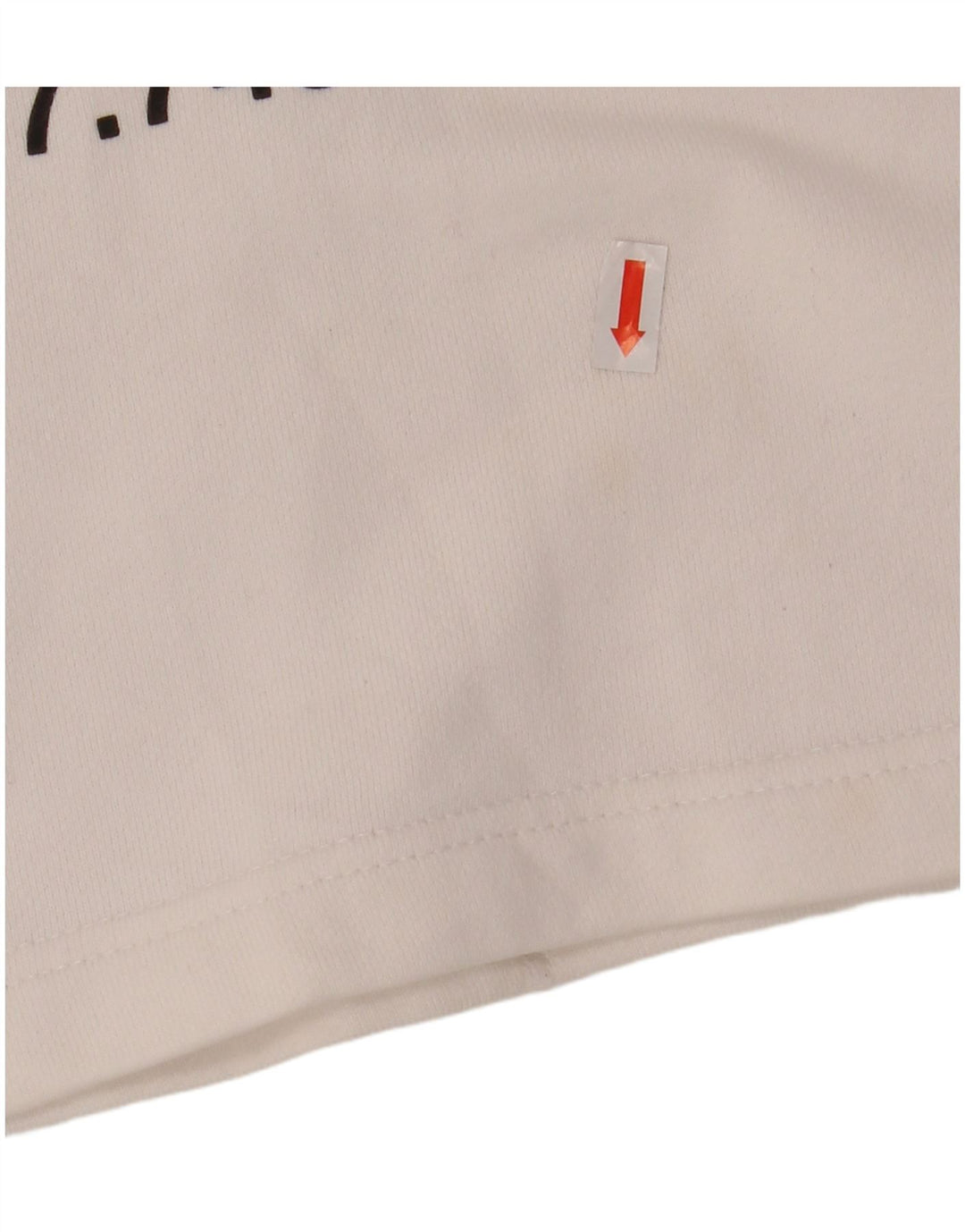 THE NORTH FACE Maglione corto con cappuccio grafico oversize da donna UK 6 XS Bianco