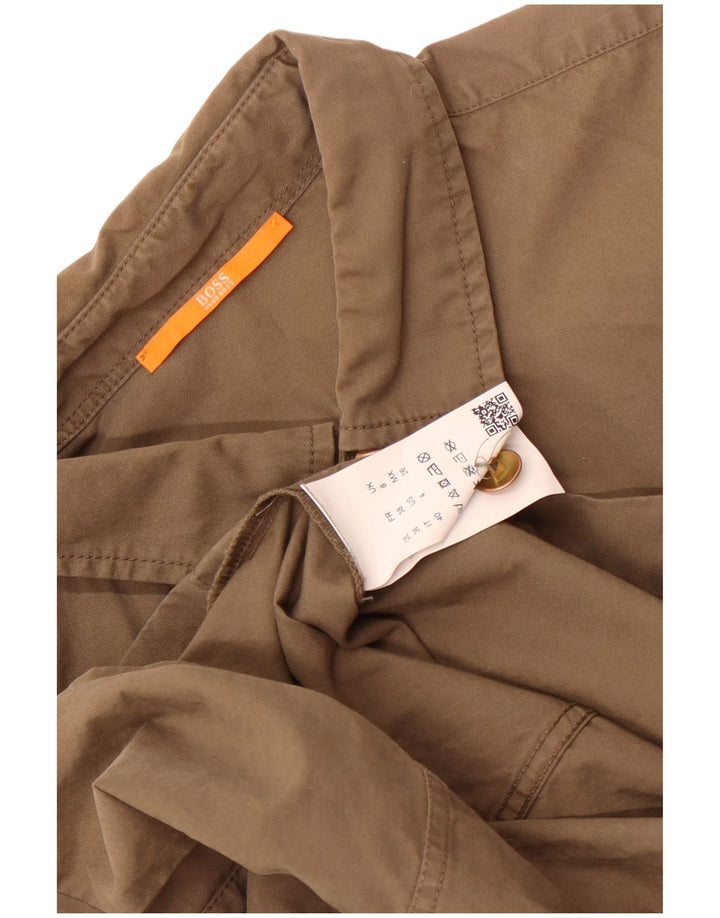 Giacca utility da donna Hugo Boss UK 8 piccola cotone kaki