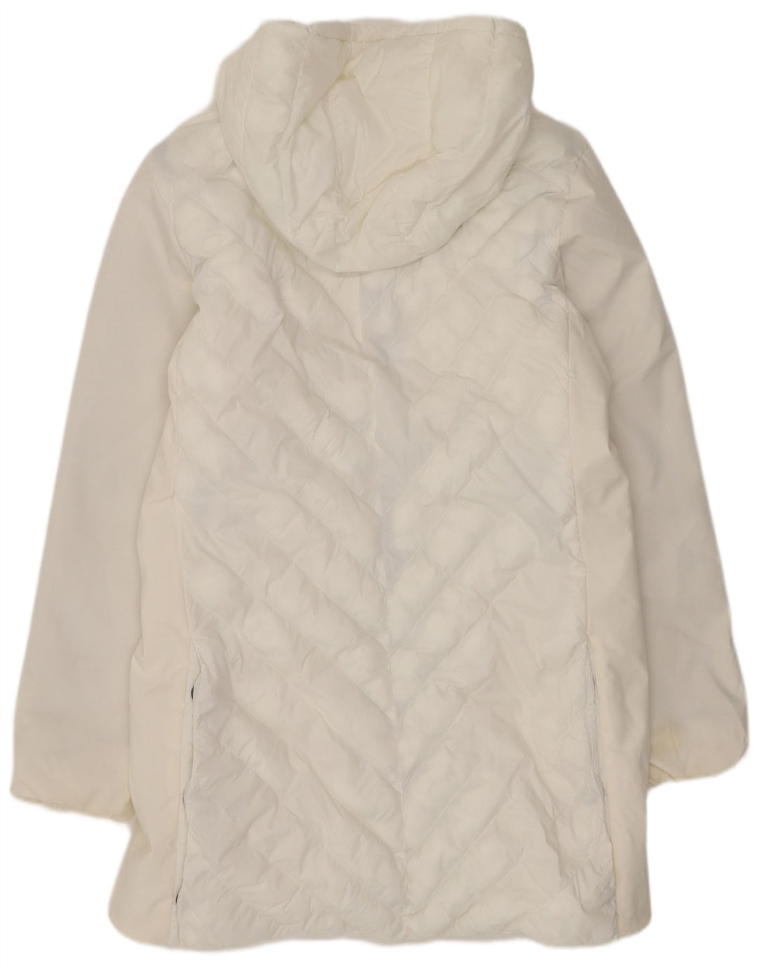 Cappotto imbottito con cappuccio da donna Invicta UK 18 XL poliestere bianco