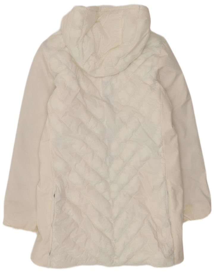 Cappotto imbottito con cappuccio da donna Invicta UK 18 XL poliestere bianco