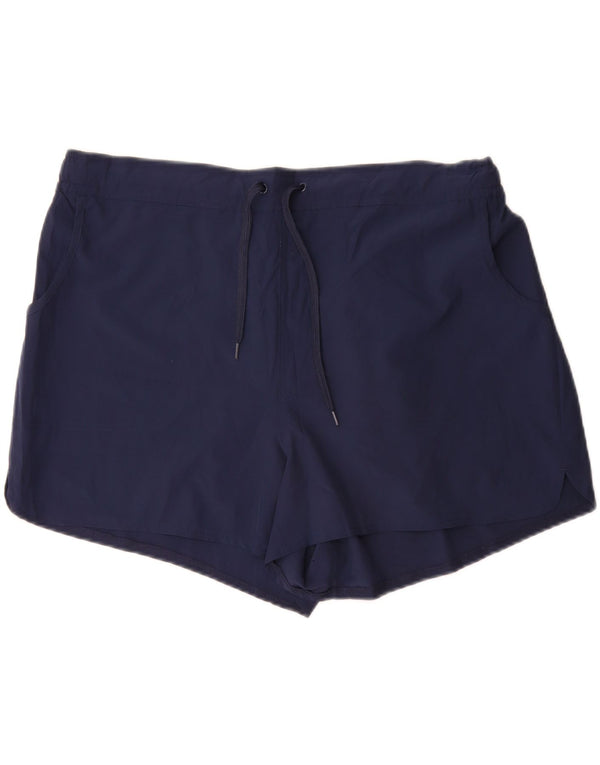 Pantaloncini sportivi da donna Mountain Warehouse UK 18 XL Poliestere blu navy