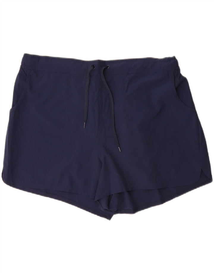 Pantaloncini sportivi da donna Mountain Warehouse UK 18 XL Poliestere blu navy