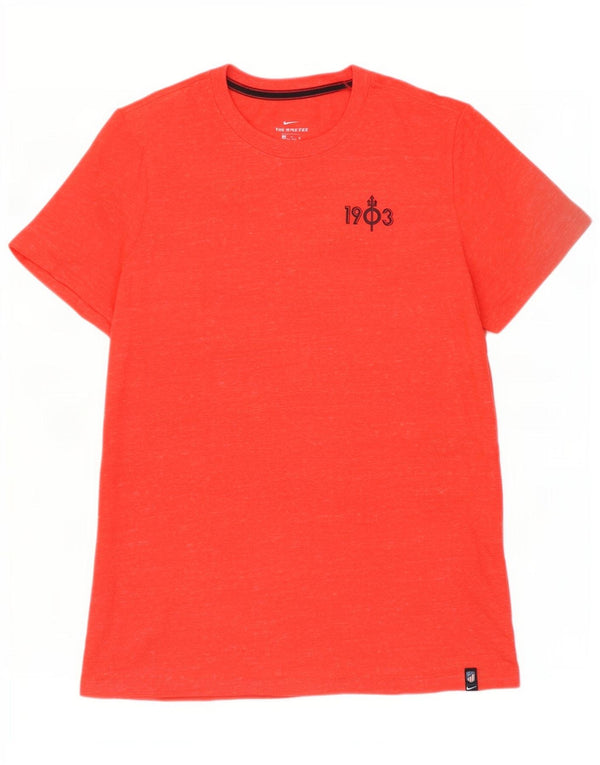 T-shirt da uomo Nike Top XL in cotone chiazzato rosso
