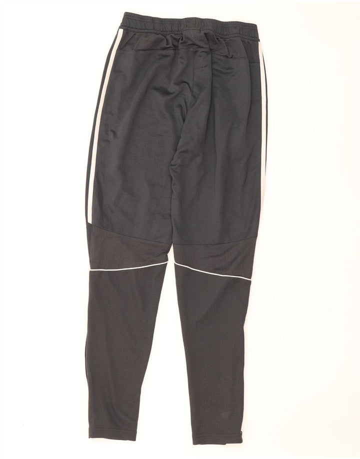 Pantaloni da tuta Adidas da uomo piccoli in poliestere grigio