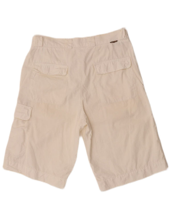 Pantaloncini cargo da uomo Lacoste taglia 40 media W32 cotone bianco