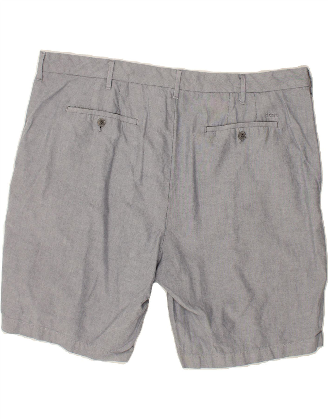 IZOD Mens Chino Shorts W42 2XL Grey Cotton Vintage Izod and Second-Hand Izod from Messina Hembry 
