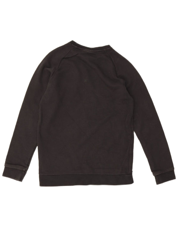 Felpa Adidas Uomo Maglione Piccolo Cotone Nero