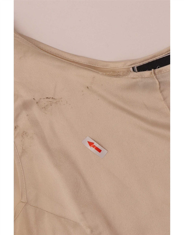 Canotta corta da donna Luisa Spagnoli IT 42 2XL Poliestere beige