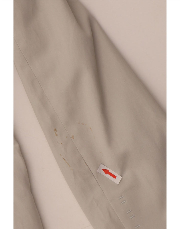 Giacca blazer a 2 bottoni da uomo Zara EU 52 grande cotone beige