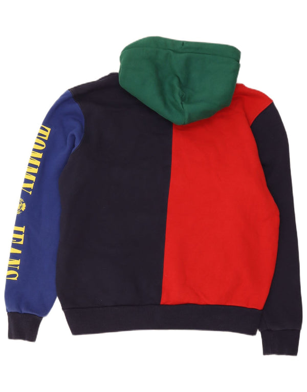 Maglione con cappuccio grafico da uomo Tommy Hilfiger Medium multicolore Colourblock