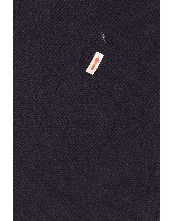 Polo da uomo Fat Face in cotone blu navy medio