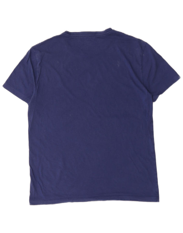 Polo Ralph Lauren T-shirt slim fit personalizzata da uomo Top in cotone blu medio