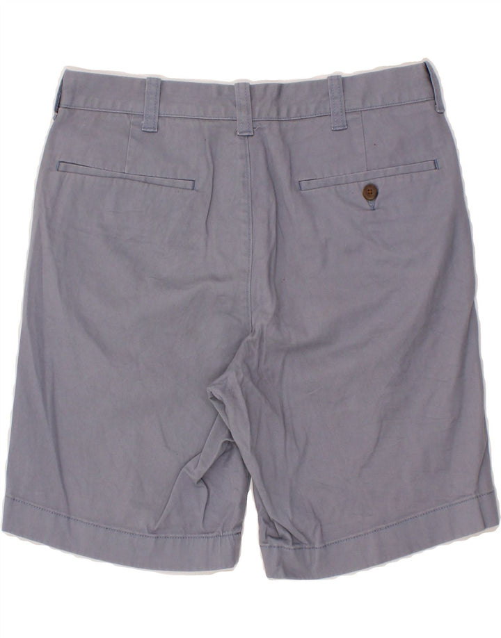 J. CREW Mens Chino Shorts  W30 Medium Blue Cotton Vintage J. Crew and Second-Hand J. Crew from Messina Hembry 