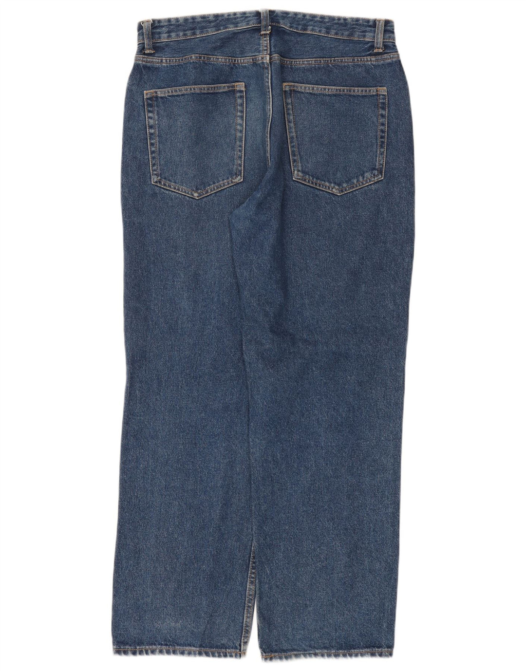 Jeans dritti da uomo Zara EU 42 Large W32 L30 Blu