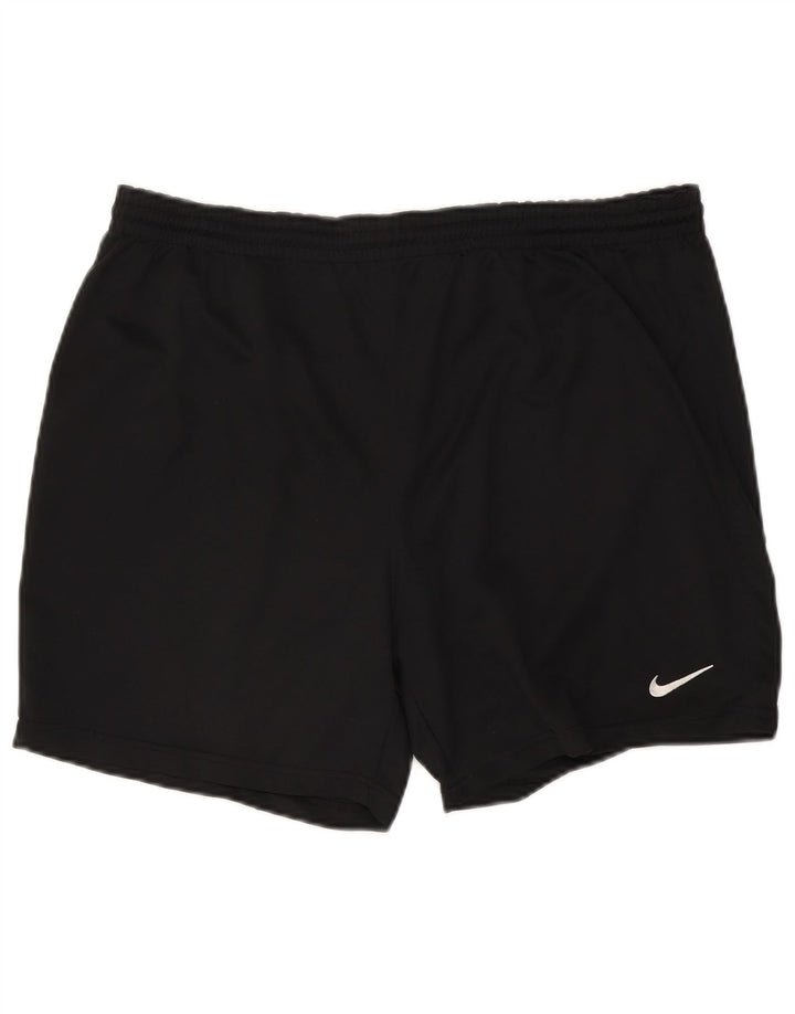 Pantaloncini sportivi da uomo Nike Large neri in poliestere